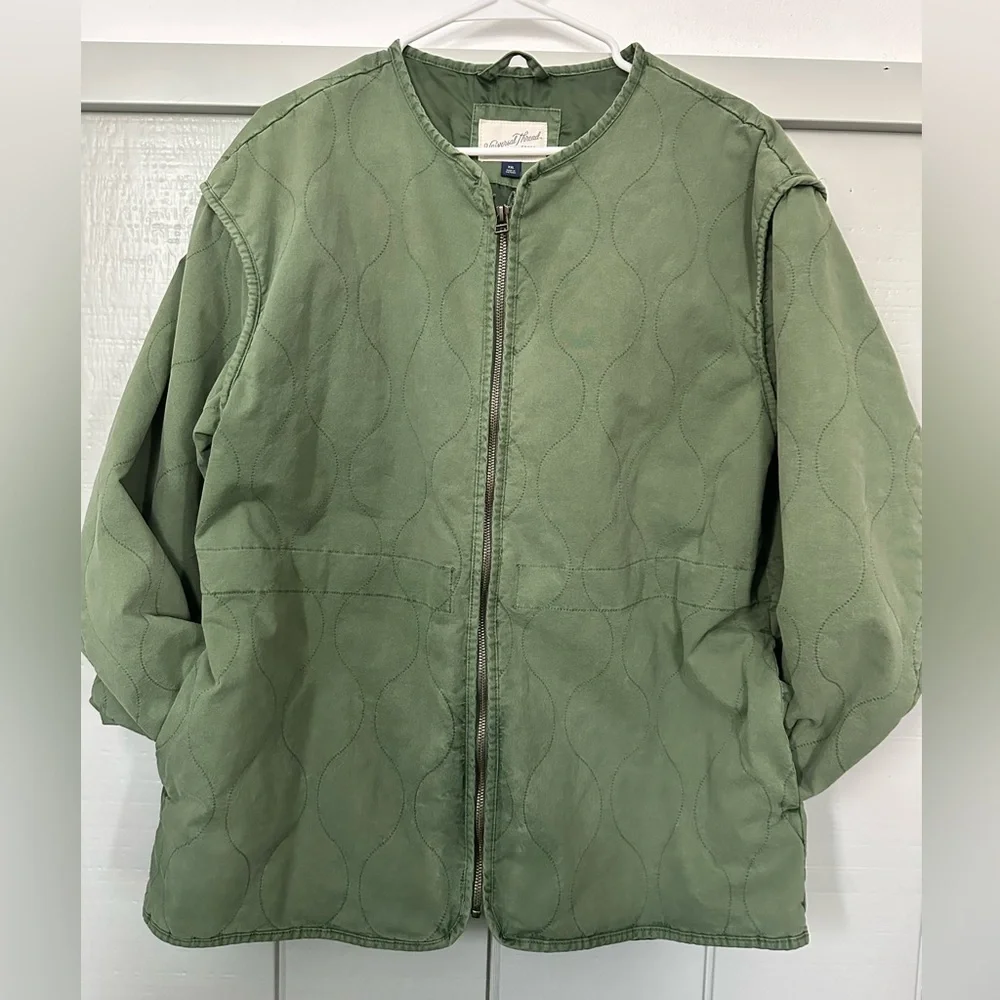 Olive Green Jacket - Picture 1 of 5